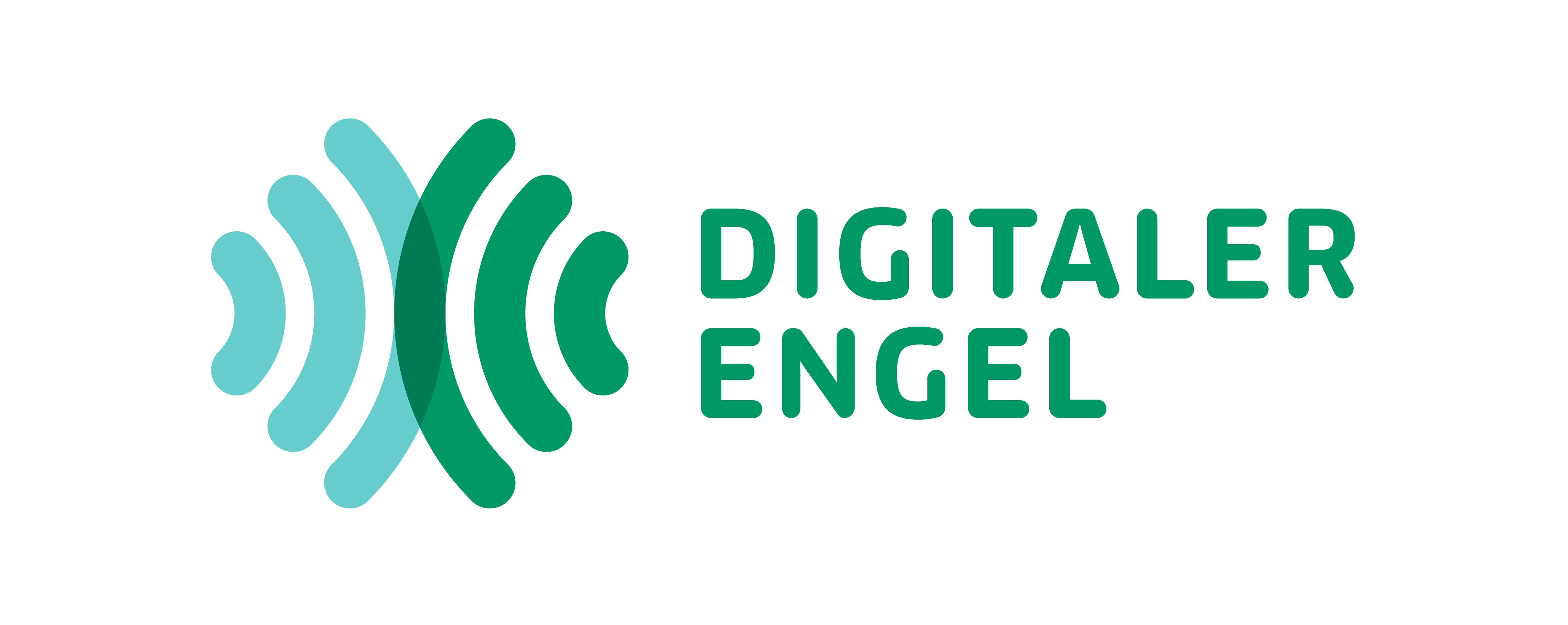 Logo von Digitaler Engel farbig