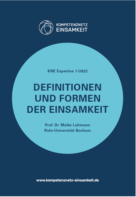 Cover der Expertise 01 von Prof. Dr. Maike Luhmann