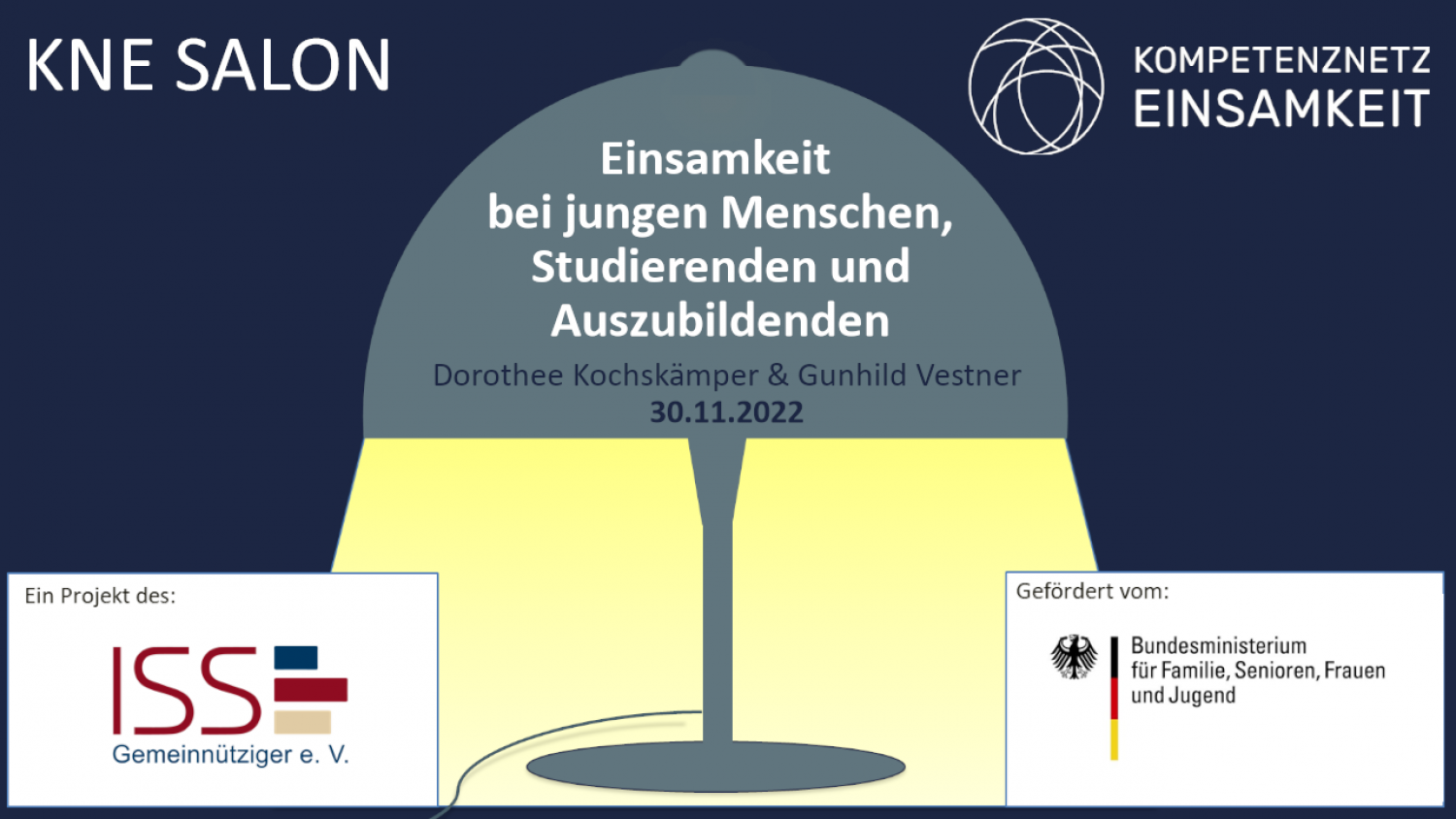 Titel 4. Salon im Hintergrund Salonlampe