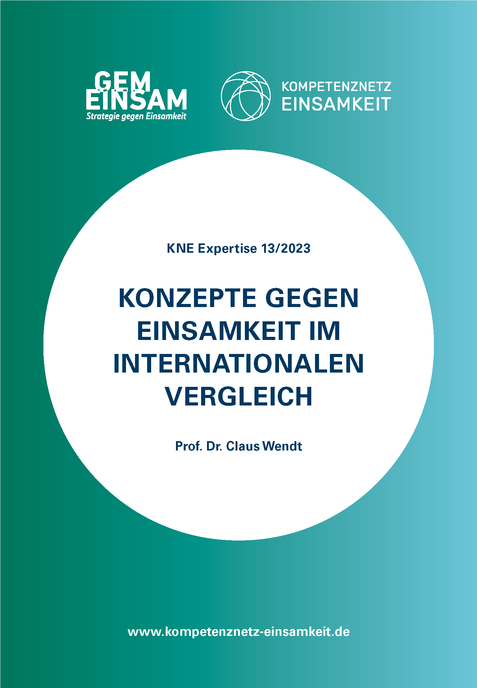 Cover der KNE Expertise13 von Prof. Dr. Claus Wendt