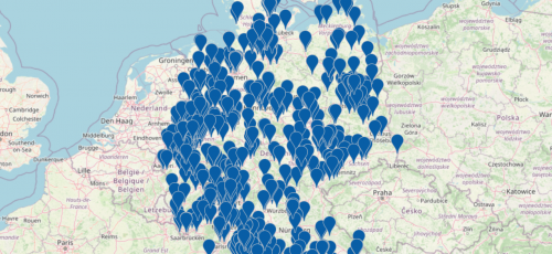 Screenshot Angebotslandkarte gegen Einsamkeit